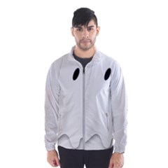 Ghost Boo Halloween Spooky Haunted Men s Windbreaker by Sudhe