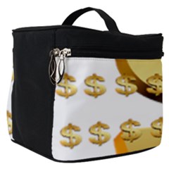 Dollar Money Gold Finance Sign Make Up Travel Bag (small)