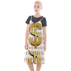 Dollar Money Gold Finance Sign Camis Fishtail Dress by Mariart