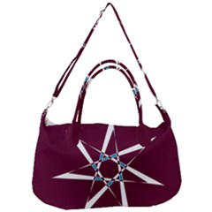 Star Sky Design Decor Red Removal Strap Handbag