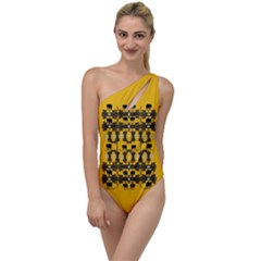 Jungle Elephants To One Side Swimsuit