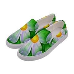 Seamless Repeating Tiling Tileable Women s Canvas Slip Ons
