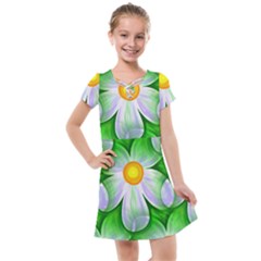 Seamless Repeating Tiling Tileable Kids  Cross Web Dress