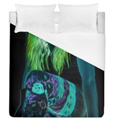 Digital Art Woman Body Part Photo Duvet Cover (queen Size) by dflcprintsclothing