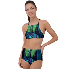 Digital Art Woman Body Part Photo High Waist Tankini Set by dflcprintsclothing