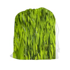 Agricultural Field   Drawstring Pouch (xxl) by rsooll