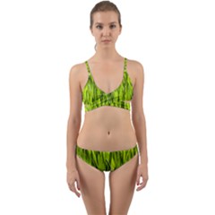 Agricultural Field   Wrap Around Bikini Set by rsooll