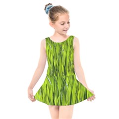 Agricultural Field   Kids  Skater Dress Swimsuit by rsooll