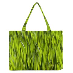 Agricultural Field   Zipper Medium Tote Bag by rsooll