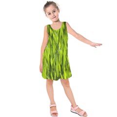 Agricultural Field   Kids  Sleeveless Dress by rsooll