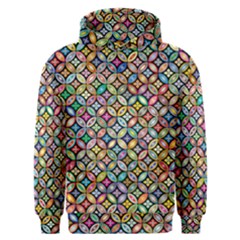 Floral Flowers Decorative Men s Overhead Hoodie by Alisyart