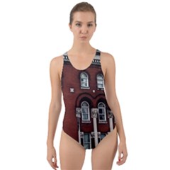 Great Southern Hotel Cut-out Back One Piece Swimsuit by Riverwoman