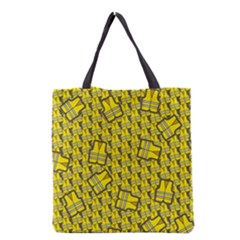 Gilet Jaune Pattern Yellowvests Cowcow Gilet Jaune Pattern Funny Yellow Vests Grocery Tote Bag by snek