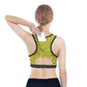 Gilet Jaune Pattern Yellowvests Cowcow Gilet Jaune Pattern Funny Yellow Vests Sports Bra With Pocket View2