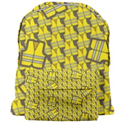 Gilet Jaune Pattern Yellowvests Cowcow Gilet Jaune Pattern Funny Yellow Vests Giant Full Print Backpack by snek