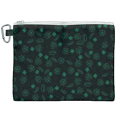 St Patricks Day Pattern Canvas Cosmetic Bag (xxl) by Valentinaart