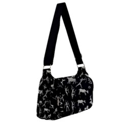 Petroglyph Nordic Beige And Black Background Petroglyph Nordic Beige And Black Background Multipack Bag by snek