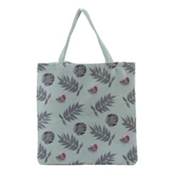 Tropical Pattern Grocery Tote Bag by LoolyElzayat