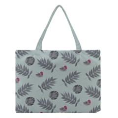 Tropical Pattern Medium Tote Bag by LoolyElzayat