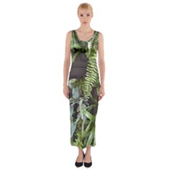 Living Wall Fitted Maxi Dress by Riverwoman