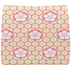 Floral Design Seamless Wallpaper Seat Cushion by Pakrebo