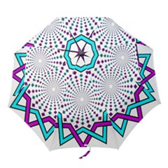 Star Illusion Form Shape Mandala Folding Umbrellas