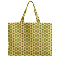 A Hexagonal Pattern Unidirectional Zipper Mini Tote Bag by Pakrebo