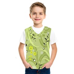 Seamless Pattern Green Garden Kids  SportsWear