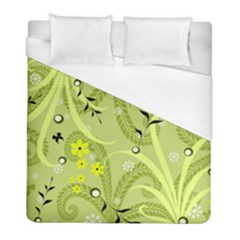 Seamless Pattern Green Garden Duvet Cover (Full/ Double Size)