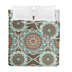 Seamless Pattern Colorful Wallpaper Duvet Cover Double Side (full/ Double Size)