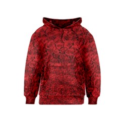 Rose Roses Flowers Red Valentine Kids  Pullover Hoodie