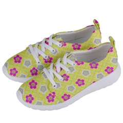 Traditional Patterns Plum Women s Lightweight Sports Shoes by Pakrebo