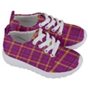 Plaid Tartan Background Wallpaper Kids  Lightweight Sports Shoes View3