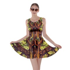 Tree Monster Maestro Landscape Skater Dress by Pakrebo