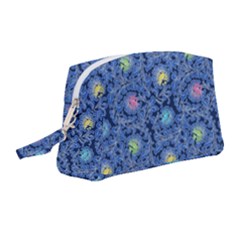 Floral Design Asia Seamless Pattern Wristlet Pouch Bag (medium) by Pakrebo