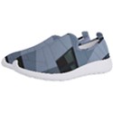 Abstract Modern Pattern Design Men s Slip On Sneakers View2