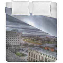 Ohio Supreme Court View Duvet Cover Double Side (california King Size) by Riverwoman