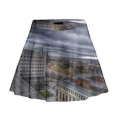 Ohio Supreme Court View Mini Flare Skirt by Riverwoman