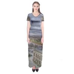 Ohio Supreme Court View Short Sleeve Maxi Dress by Riverwoman
