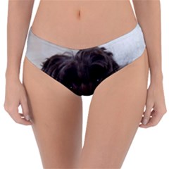 Laying In Dog Bed Reversible Classic Bikini Bottoms