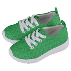 Clover Quatrefoil Pattern Kids  Lightweight Sports Shoes by emilyzragz