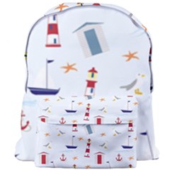 Thème Marin - Sea Giant Full Print Backpack by alllovelyideas