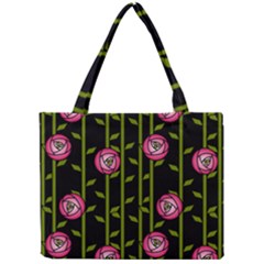 Abstract Rose Garden Mini Tote Bag