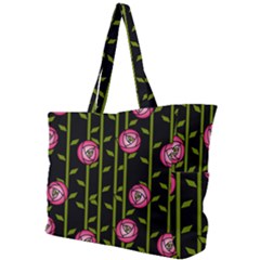 Abstract Rose Garden Simple Shoulder Bag