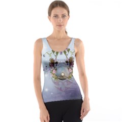 Easter Egg With Flowers Tank Top by FantasyWorld7