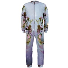 Easter Egg With Flowers Onepiece Jumpsuit (men)  by FantasyWorld7