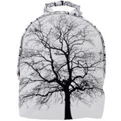 Tree Silhouette Winter Plant Mini Full Print Backpack