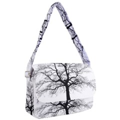 Tree Silhouette Winter Plant Courier Bag