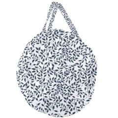 Leaves Giant Round Zipper Tote by alllovelyideas