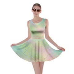 Pastel Mermaid Sparkles Skater Dress by retrotoomoderndesigns